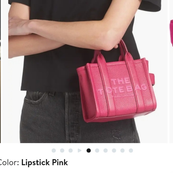 Marc Jacobs Lipstick💄Pink Crossbody (formerly mini) with gold hardware - Picture 7 of 12